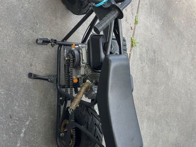 Black Mini bike ready to Drive!