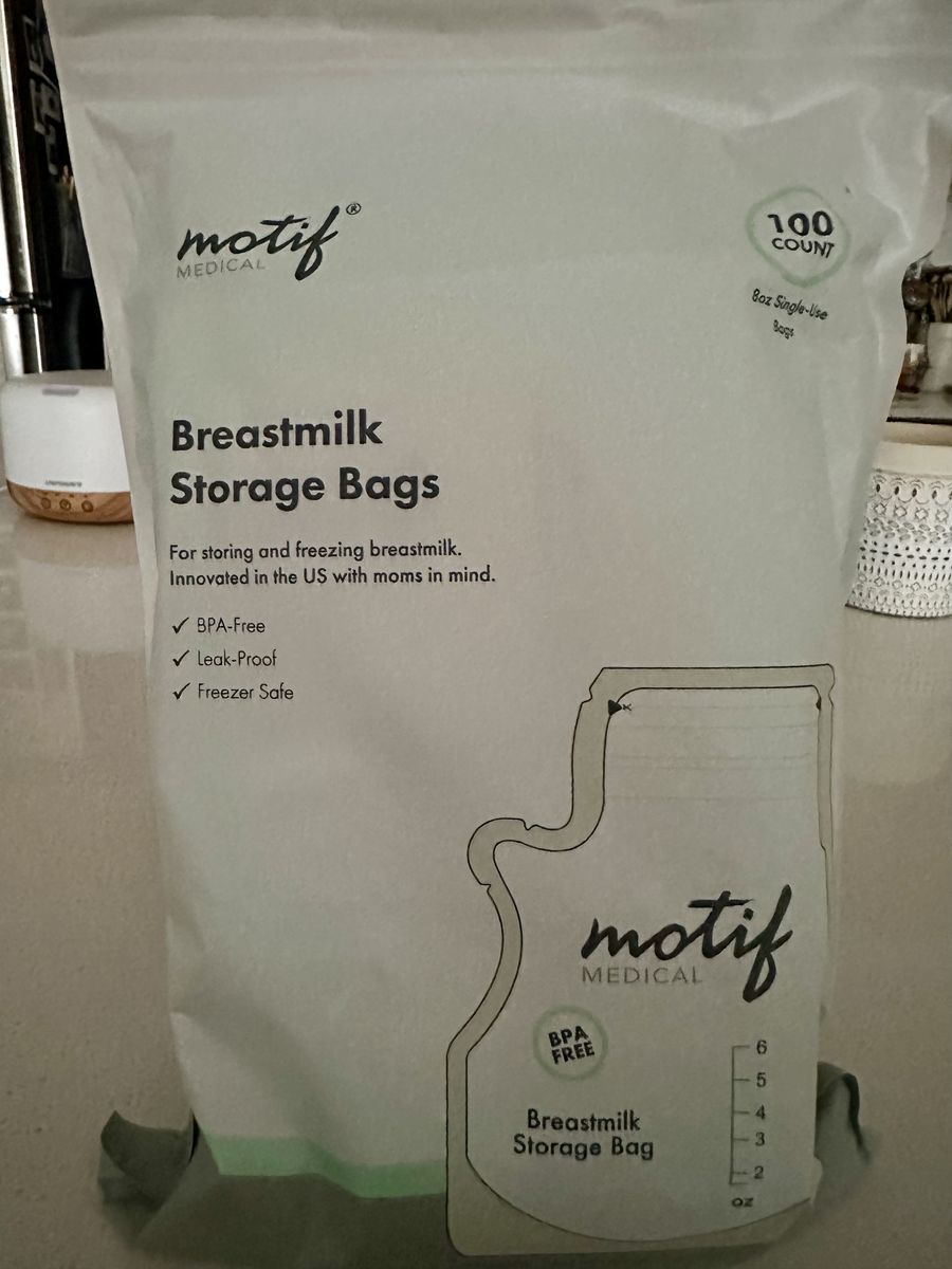 Motif Breastmilk Storage Bags - 300 count