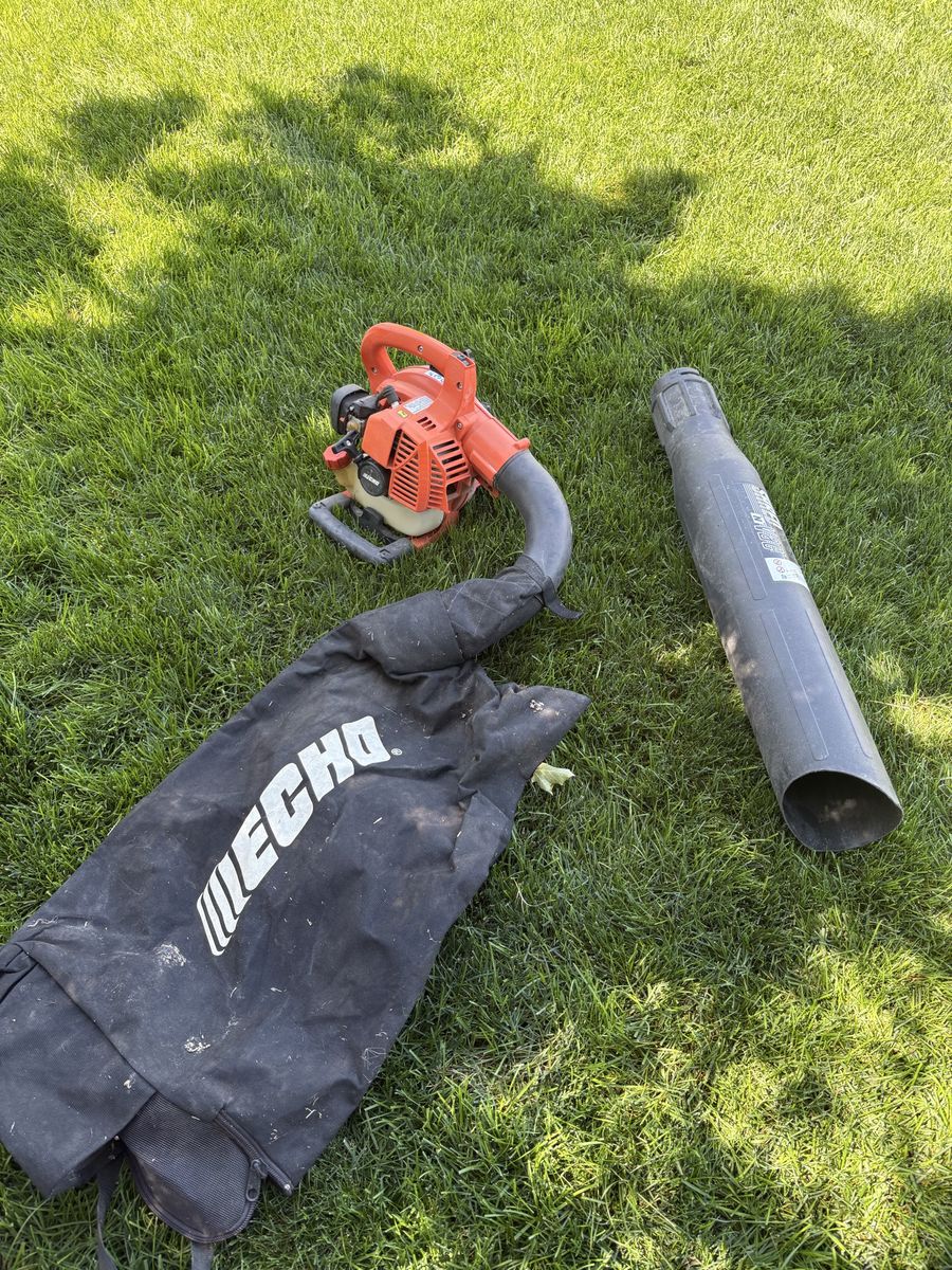 Echo leaf blower and mulcher