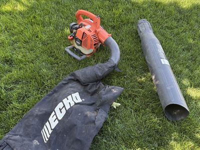 Echo leaf blower and mulcher