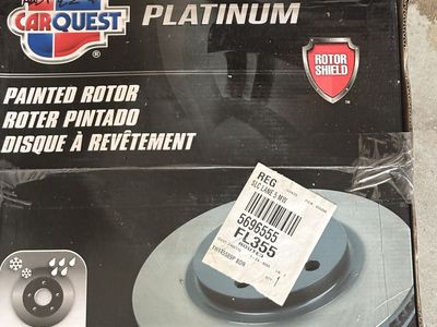 Brand new rotors