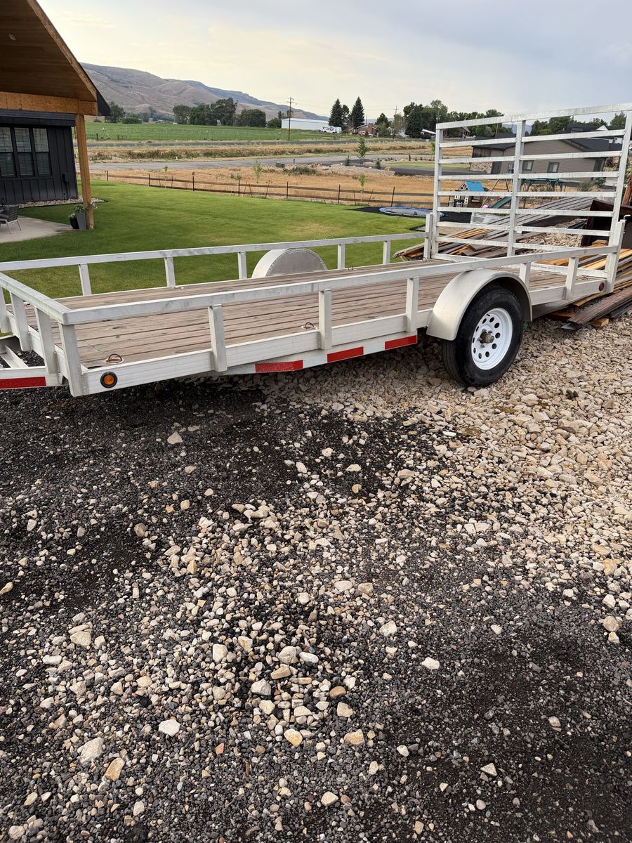 Aluminum Atv/ utility trailer