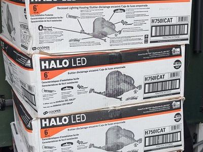 HALO 6 in Aluminum LED Recessed Lighting Housing for New Construction Ceiling, Insulation Contact, Air-Tite