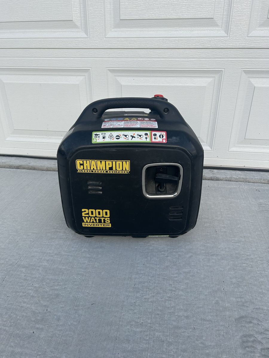 Champion 2000 Watts Inverter Generator