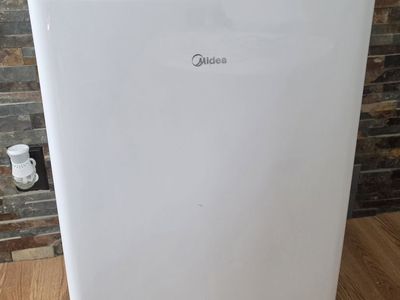 Midea Duo 14,000 BTU Smart Portable Air Conditioner, AC Unit with Heat Pump and Remote (MPT1412HVRU)