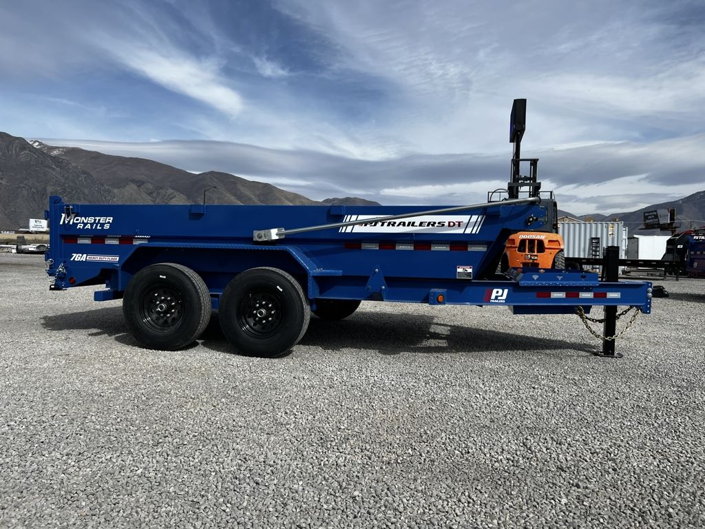 2026 PJ Trailers 7x14 15.4k 83 Low Pro (DT1) Tele"