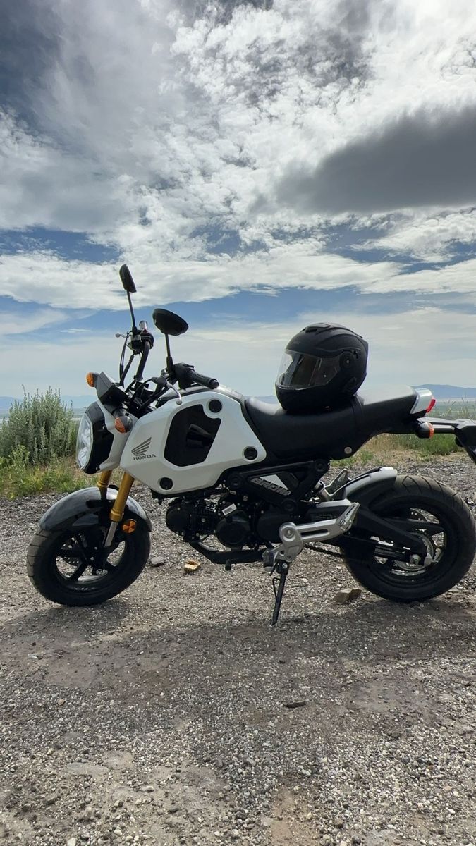 2024 Honda Grom ABS - White/Black - Low Miles, Needs Battery