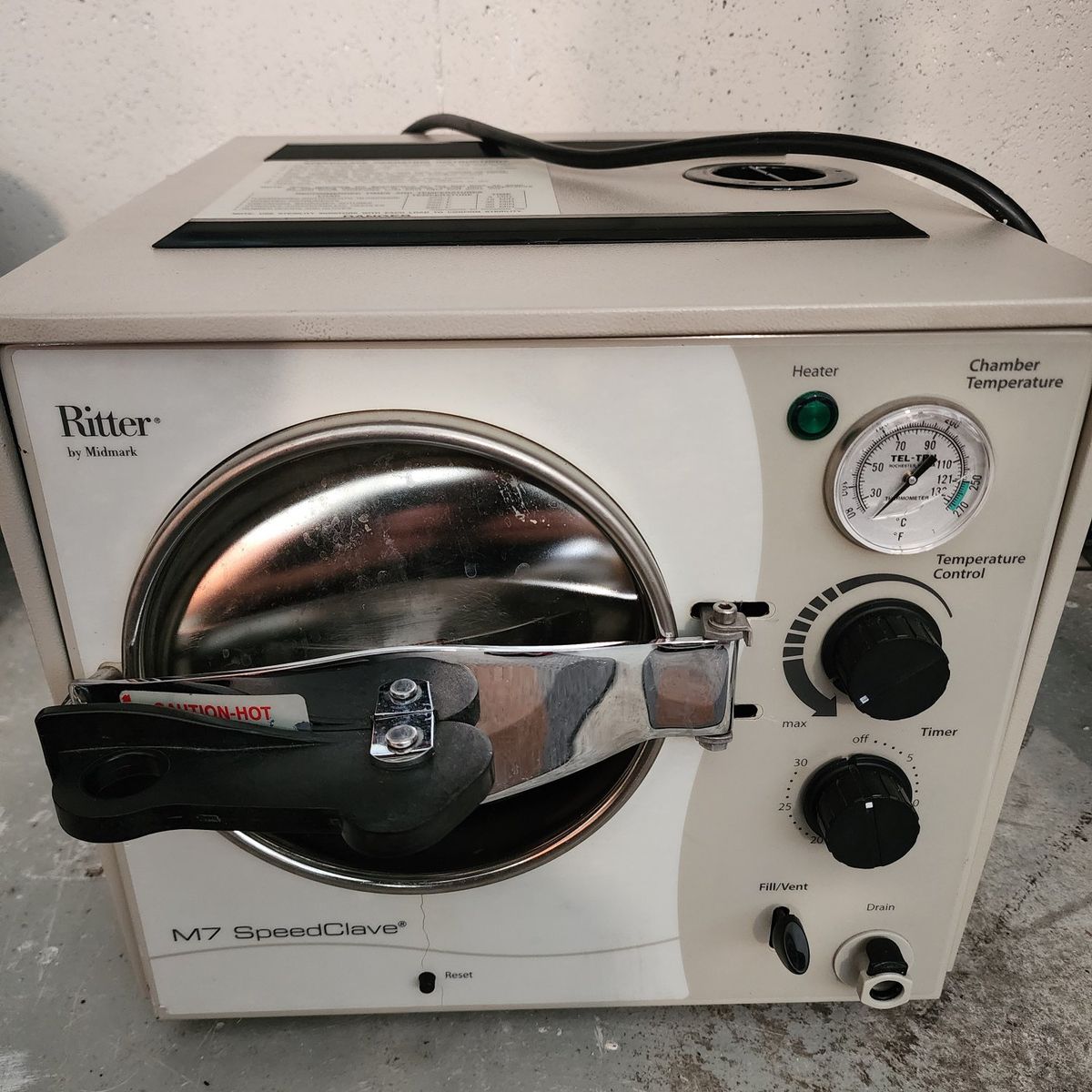 Riter M7 Speedclave Autoclave