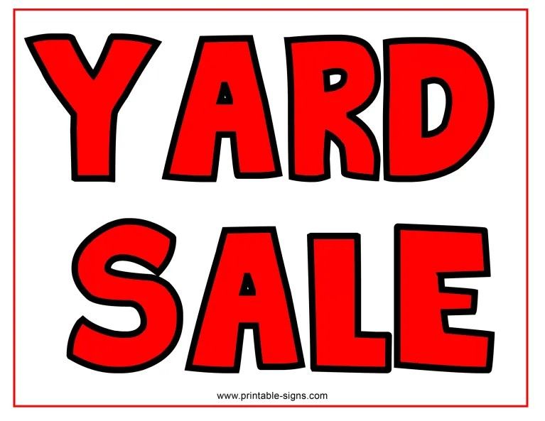 Yard Sale:  With Deals as HOT as the Weather