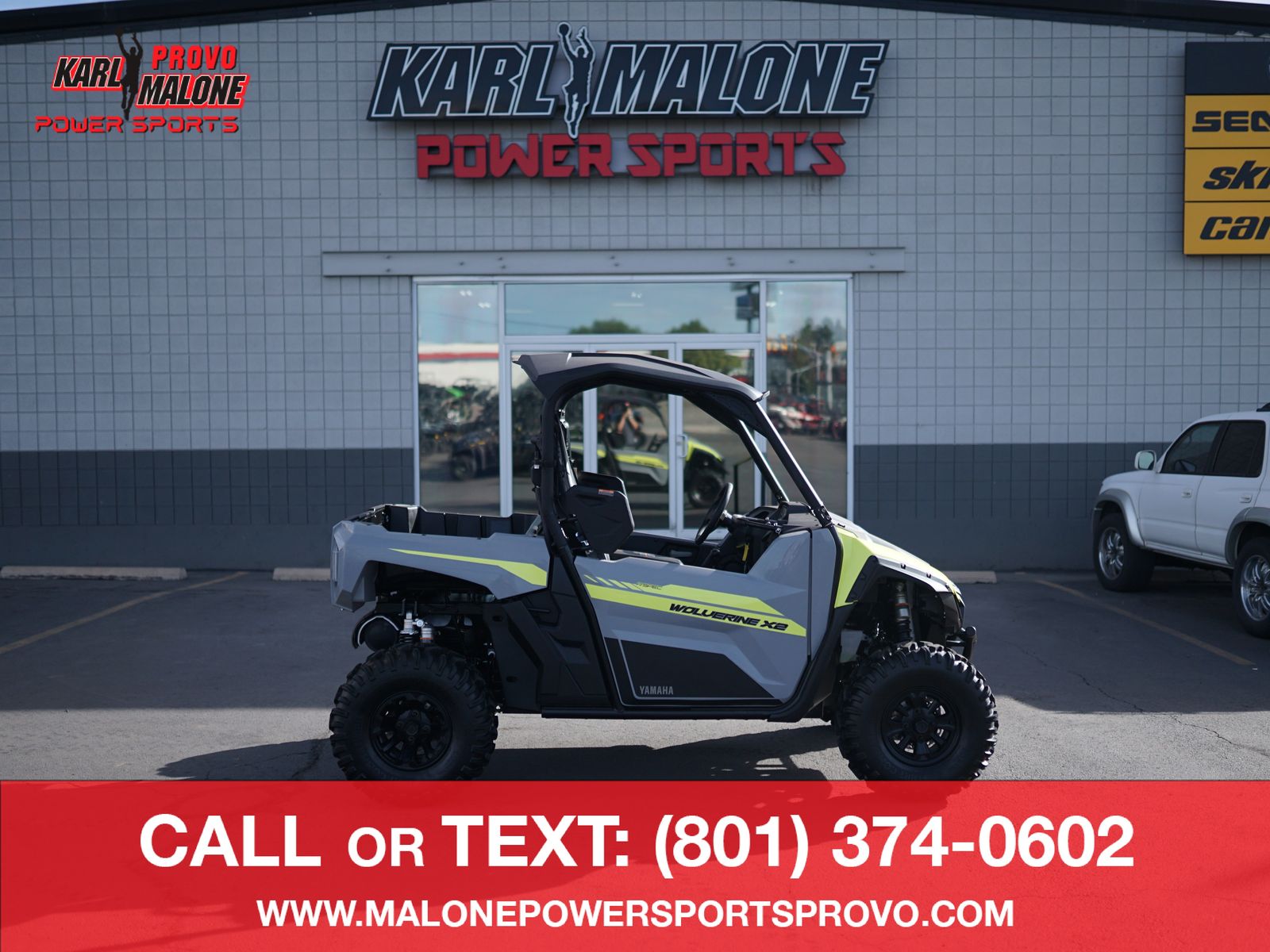 2022 Yamaha Wolverine X2 R-Spec Armor Gray/Yellow