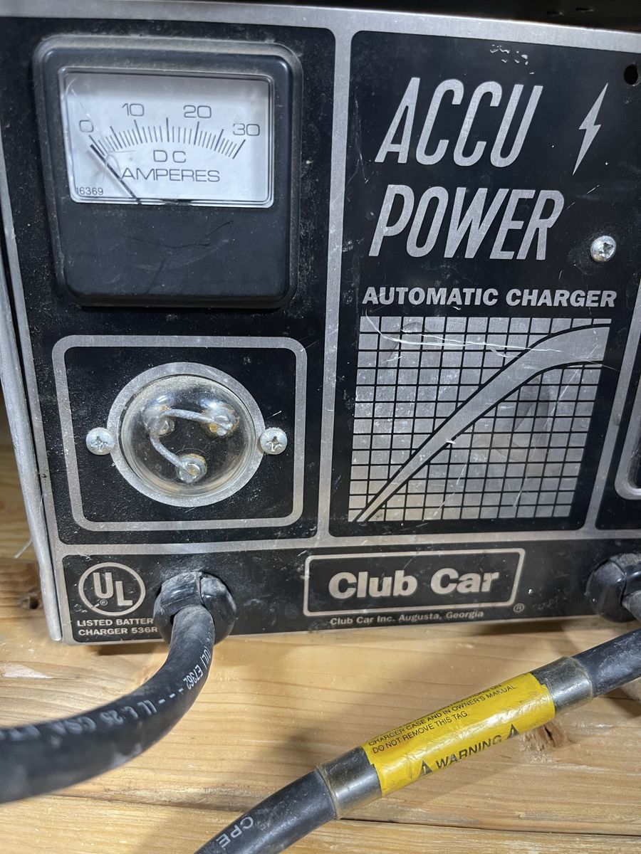 Club Car Accu Power Automatic Battery Charger 536R for Golf Carts 36v