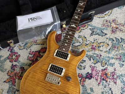 2021 PRS Core model CE24 Amber flame top