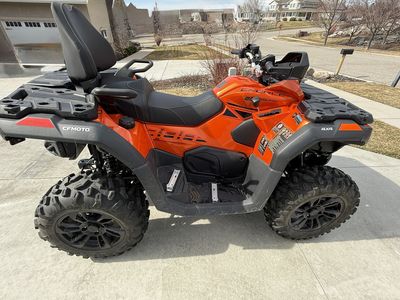 CFMoto 800 And 600 Touring 4-Wheelers With Trailer