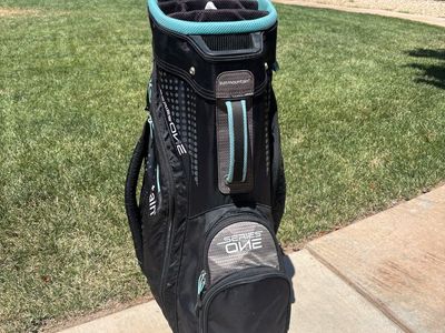Sun Mountain "Series One" Golf Cart Bag (Black/Teal)