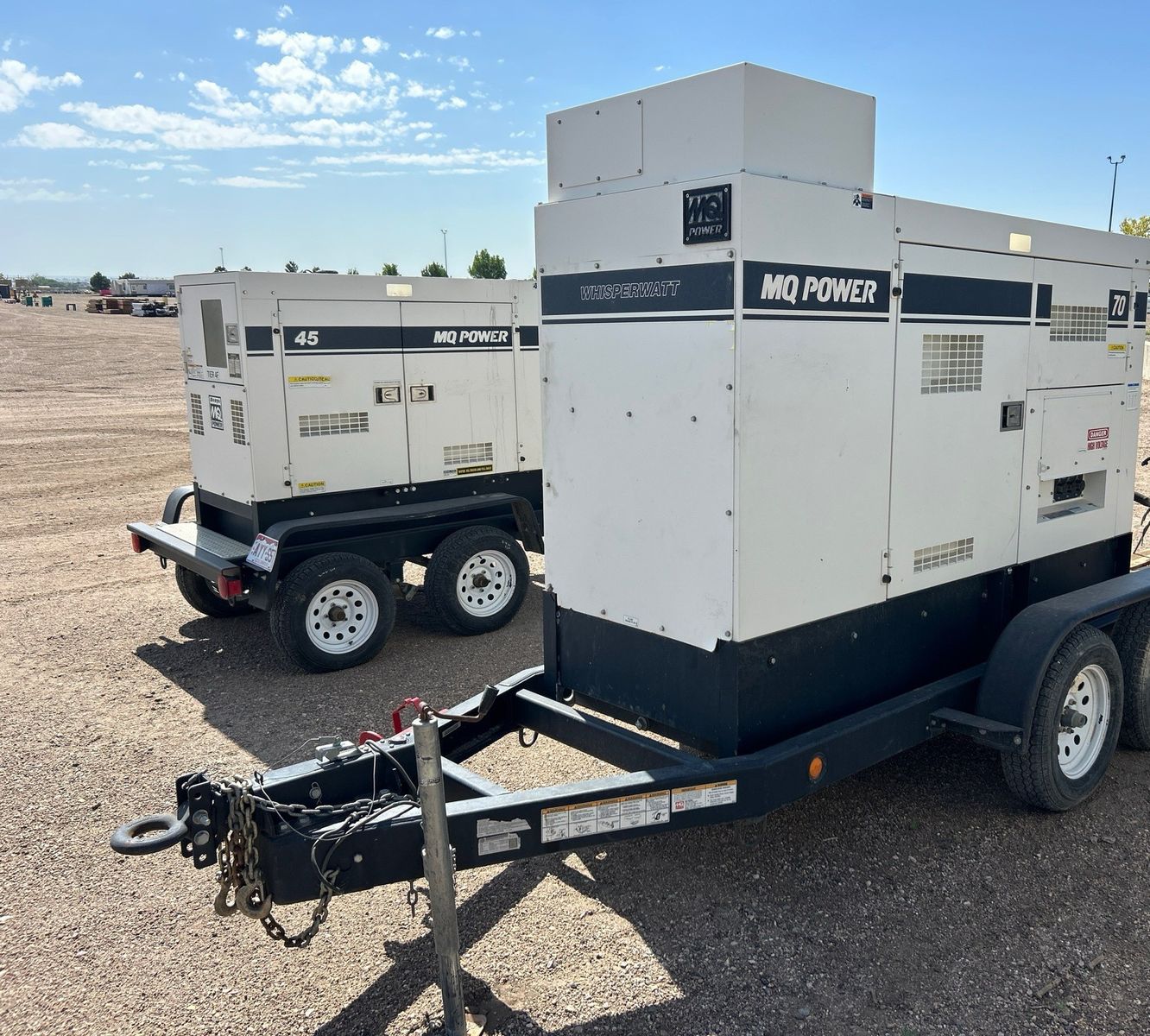 2020 Multiquip DCA 70, Towable Diesel Generator