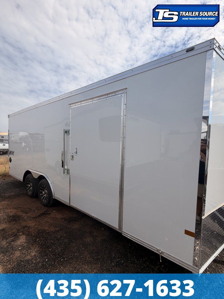 8.5x20 Haulmark Heat Enclosed Car Hauler Trailer - 7'0" Interior - 10K GVWR - .080 PolyCor