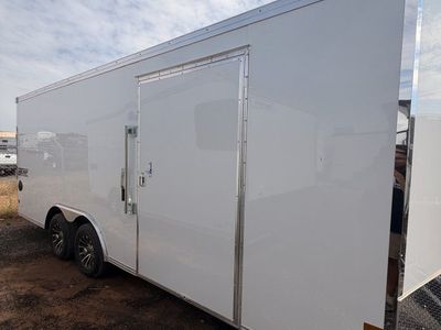 8.5x20 Haulmark Heat Enclosed Car Hauler Trailer - 7'0" Interior - 10K GVWR - .080 PolyCor