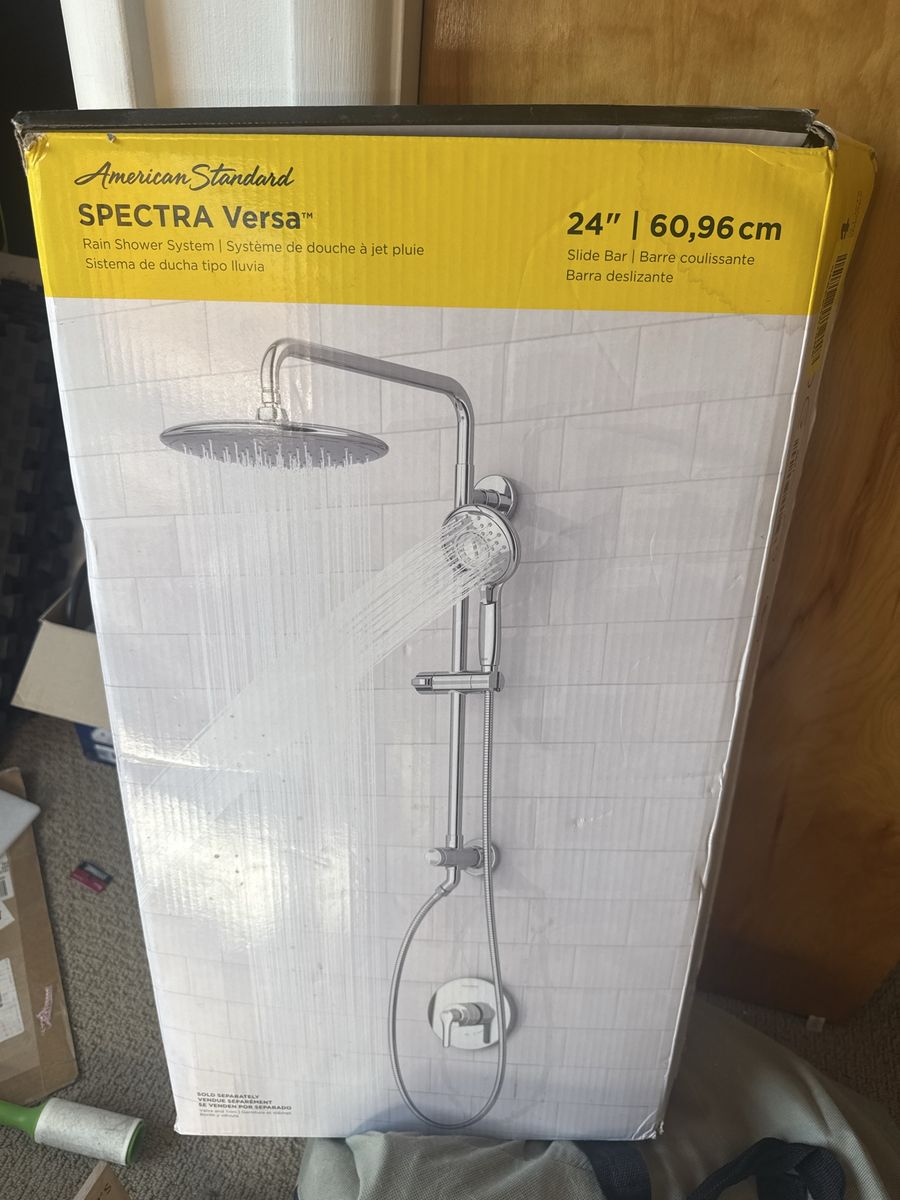American Standard Spectra Versa 24-Inch Rain Shower System with Hand Shower