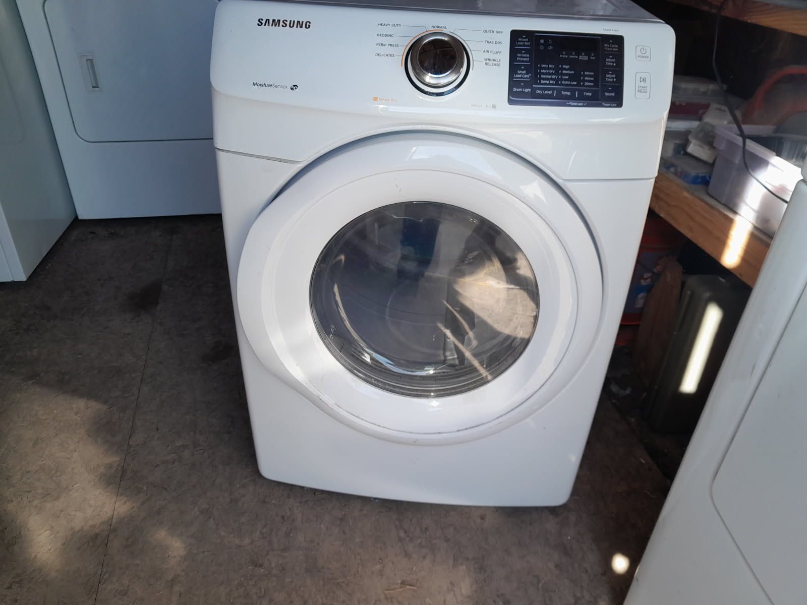 Beautiful Samsung Electric Dryer-Stackable