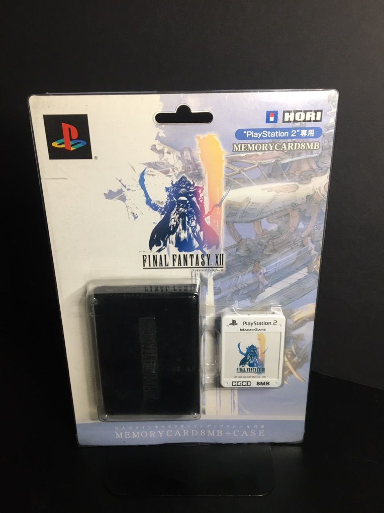 Final Fantasy XII Memory Card Sealed