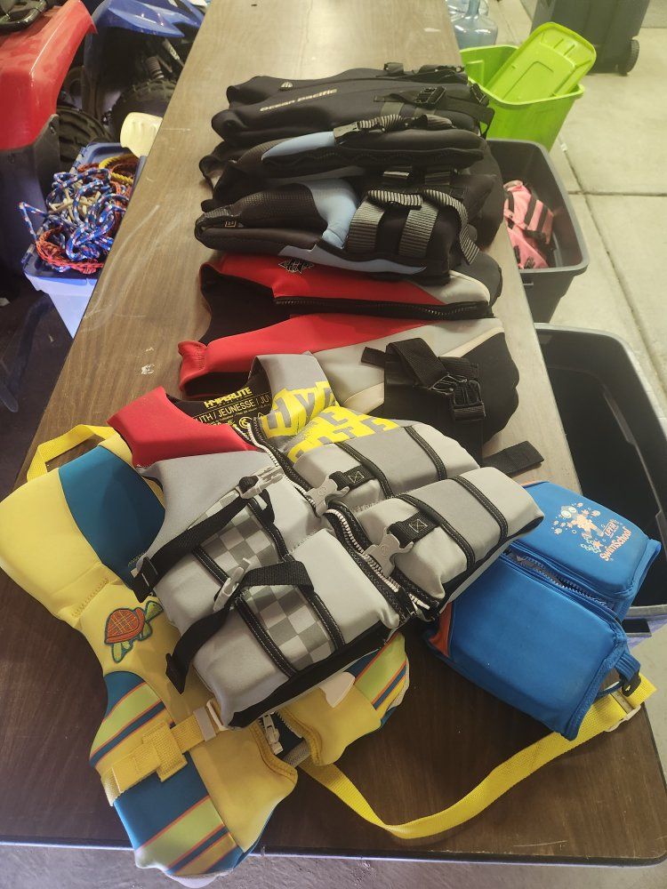 Life Vests - Various sizes
