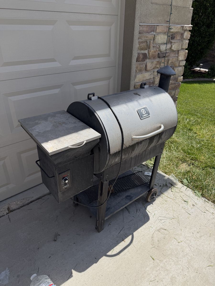 Z grill pellet smoke free