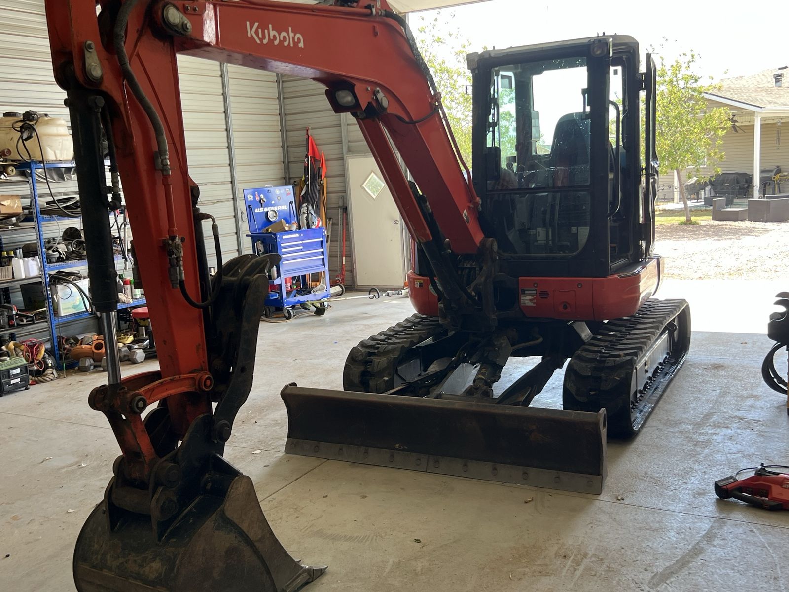 Kubota u55-4 mini excavator 2021