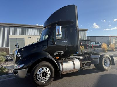 Black International TransStar Semi Tractor Truck - Used Commercial Vehicle