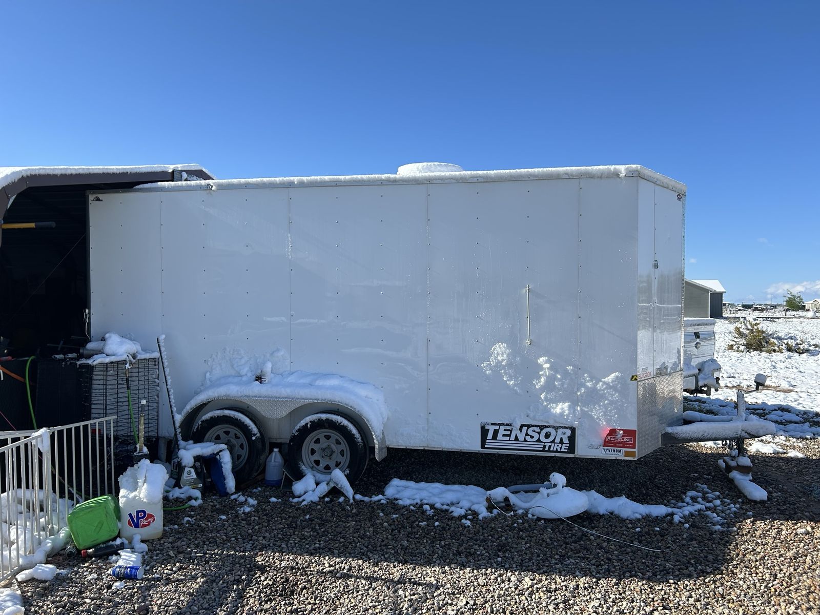 2018 Wells Cargo 7’x16’ Enclosed