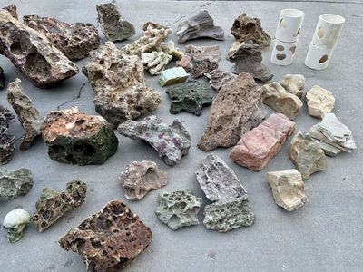 Lace Rock Aquarium / Aquascaping Rock + Caves