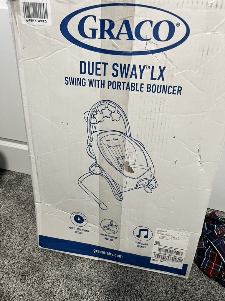 Graco Duet Sway LX Baby Swing And Portable Bouncer