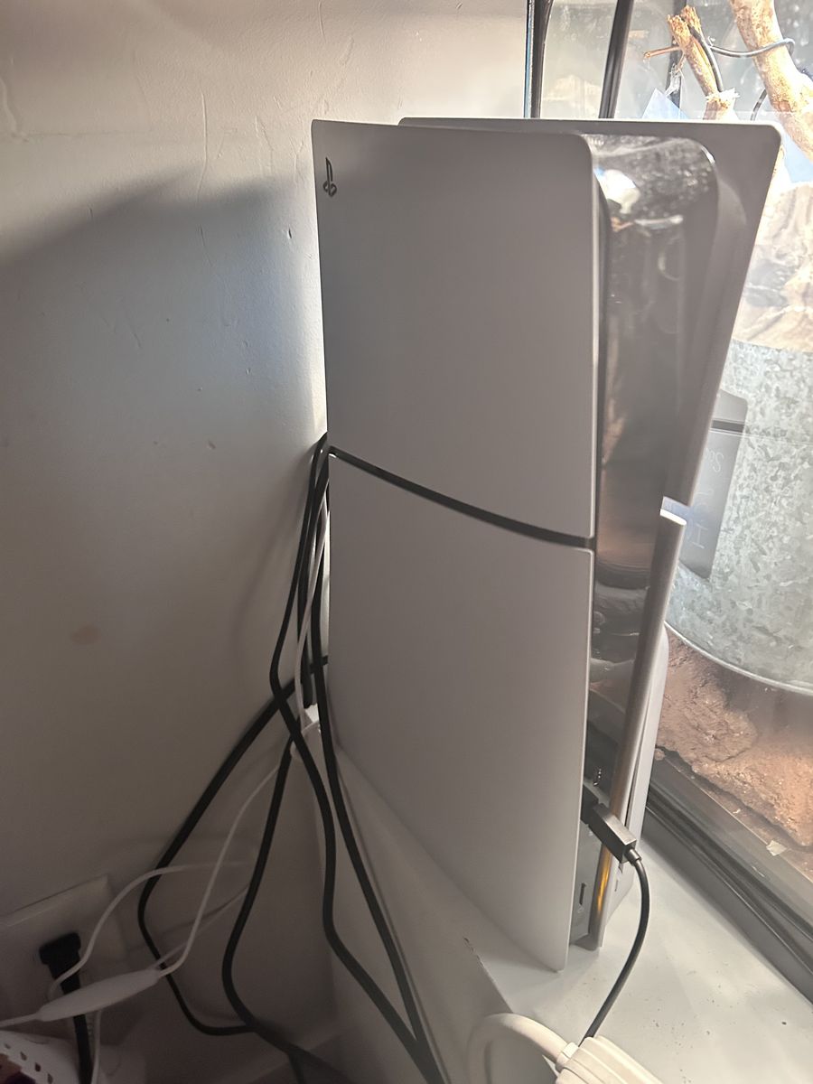 PS5 with controllers
