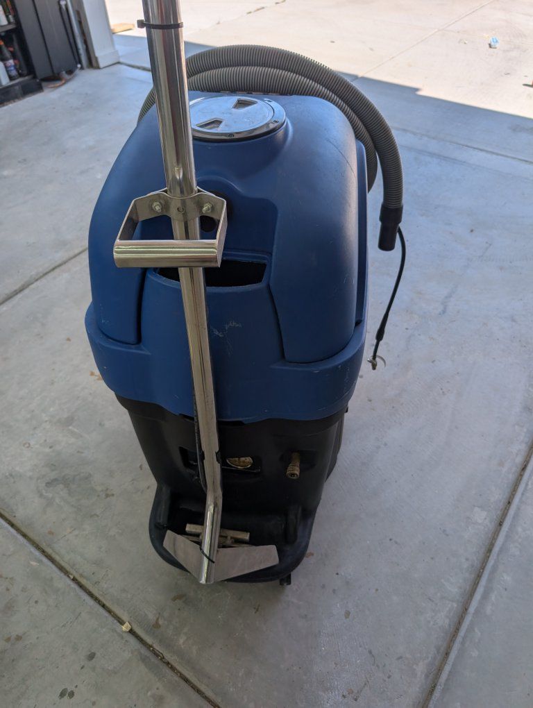 Unbranded Commercial Carpet Cleaner Extractor - Blue/Black, Heavy Duty, Used