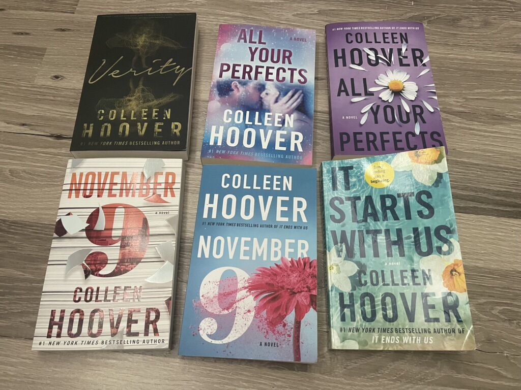 Multiple Colleen Hoover Novels!