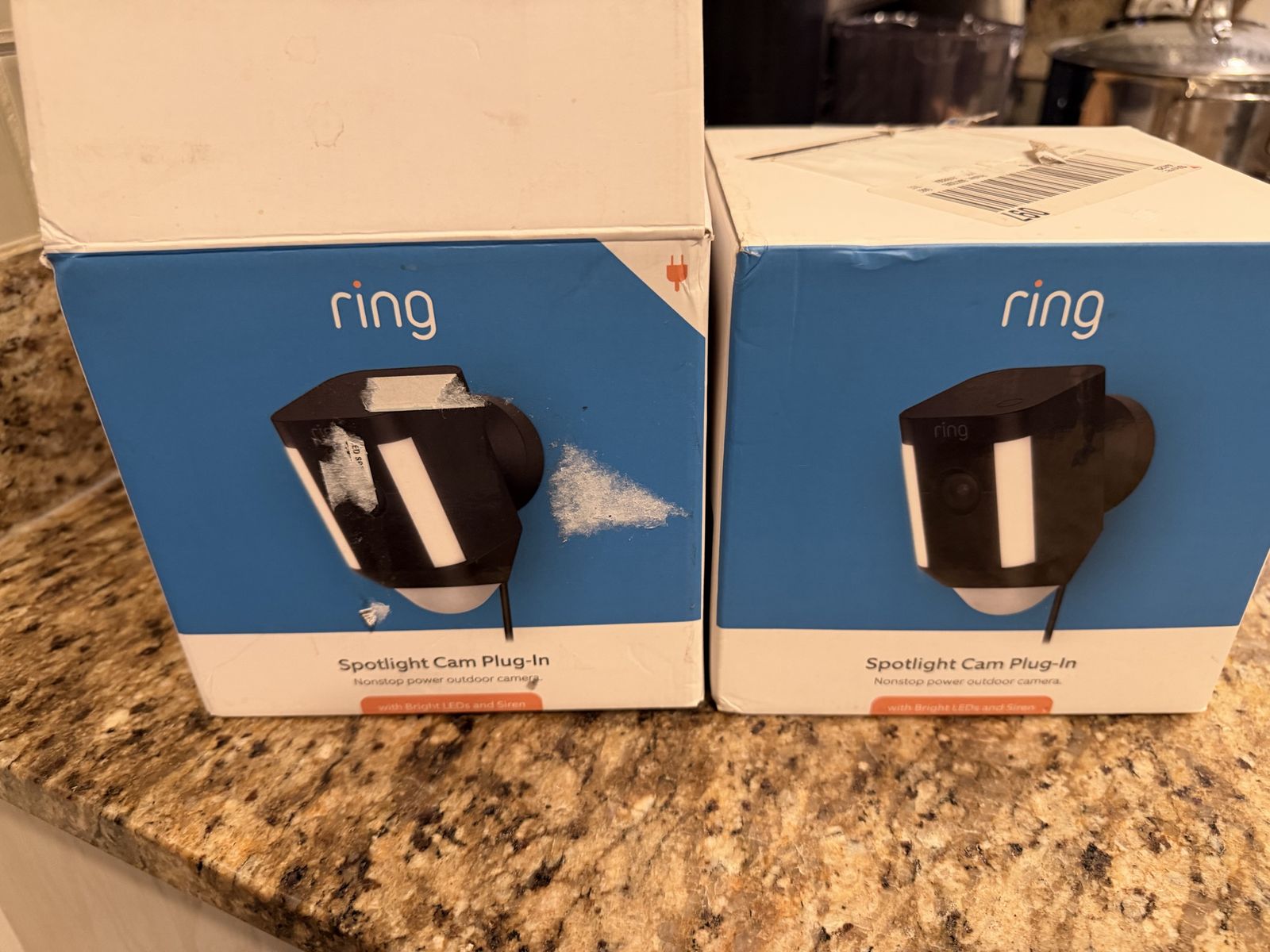 Ring Spotlight Security Camera - 8SH1P7-BEN0