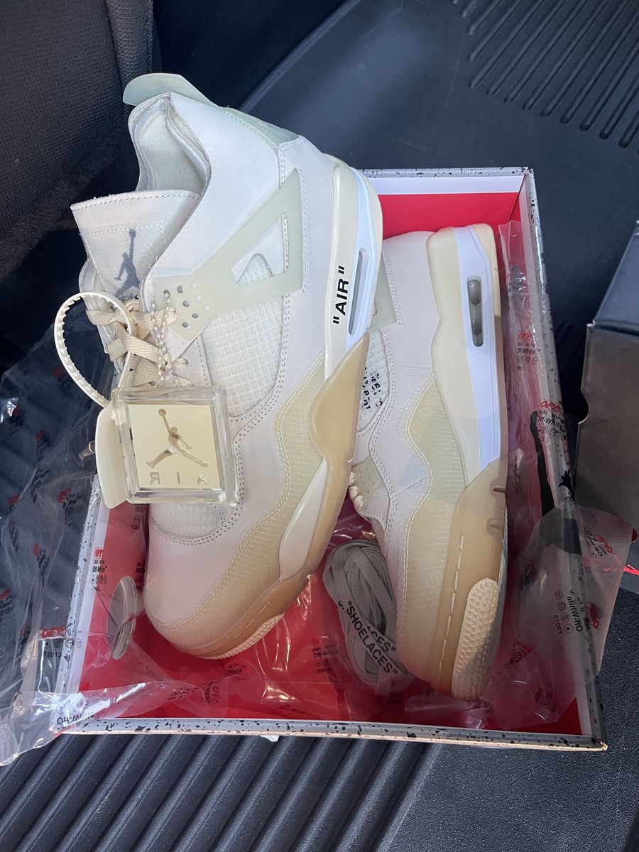 Jordan 4 Off White (UA) Rep