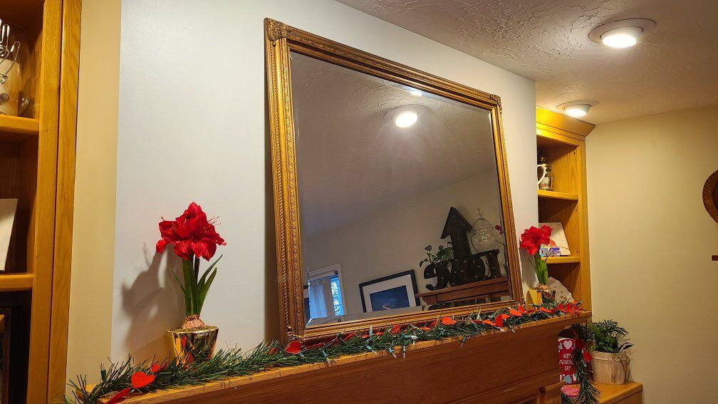 Classic Golden Mirror