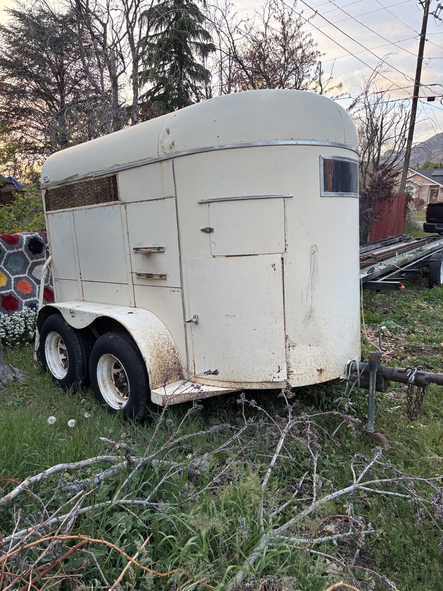 2 horse trailer