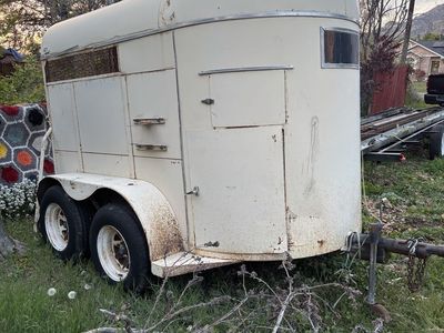 2 horse trailer