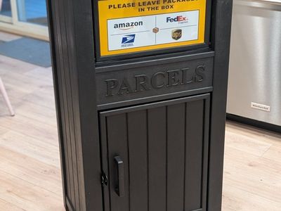 Package Delivery Drop Box — New, Never Opened (Assembly Available) — 24"x18"x44"