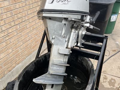 Honda 9.9 Hp Four Stroke Outboard Boat Motor - Runs Great