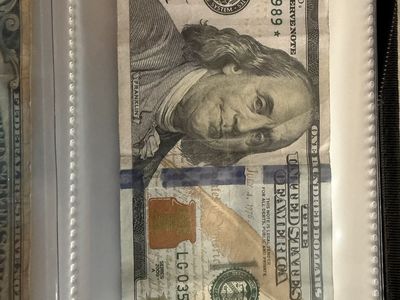 2009 A 100 Dollar Bill Star Note