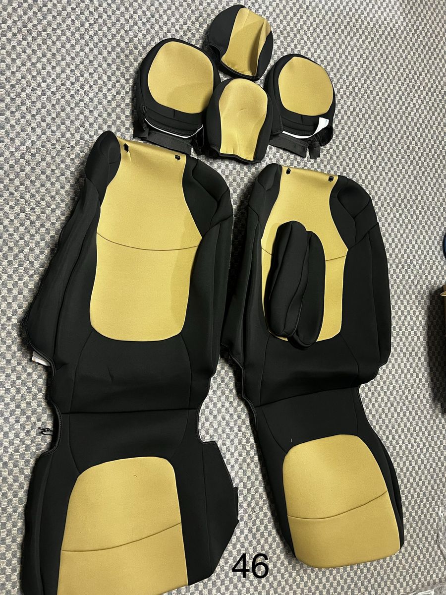 2022–2026 Toyota Tundra (CrewMax Cab) Coverking Neoprene Seat Covers #46