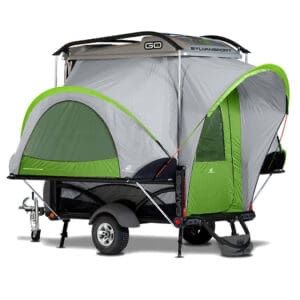 Sylvansport Go pop-up tent trailer.