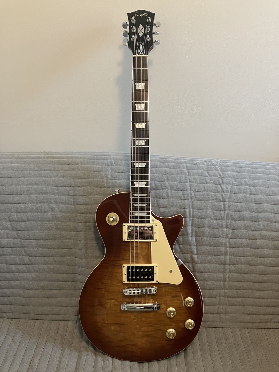 Firefly FFSP Jimmy Page tribute Les Paul style electric guitar