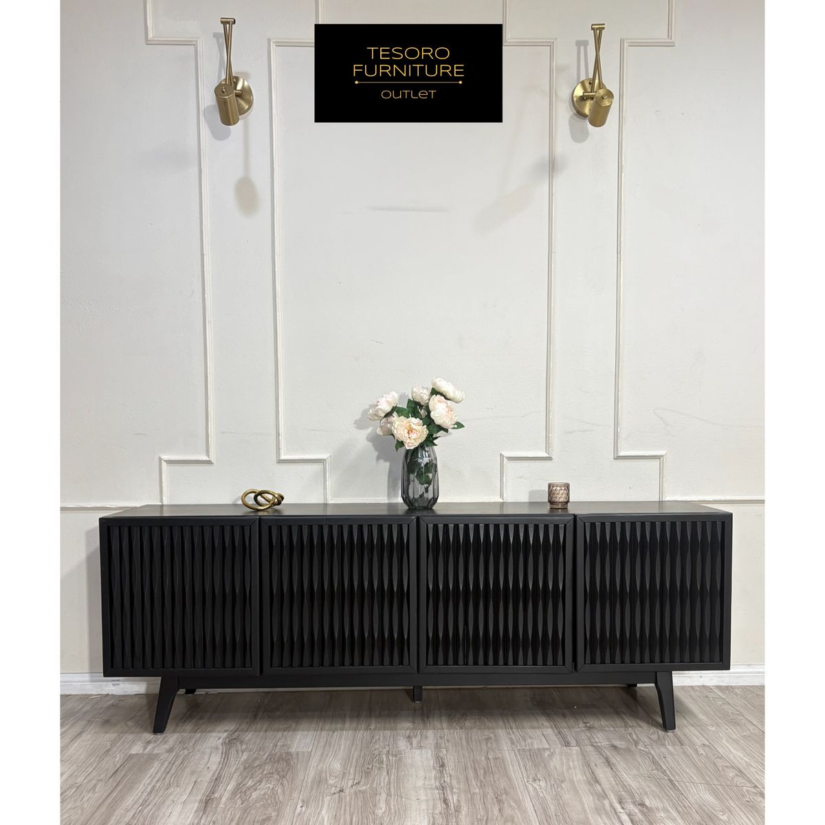 DEL REY OAKS 74” MEDIA CONSOLE