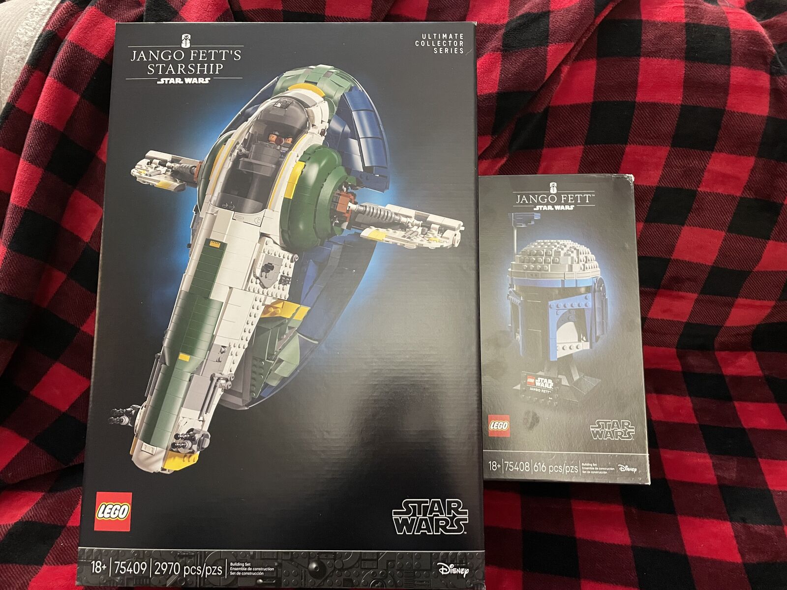 LEGO Star Wars New & Sealed Bundle – Set 75408 Starship + 75409 Helmet