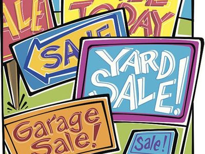 Yard / Garage / Divorce / Moving Sale
