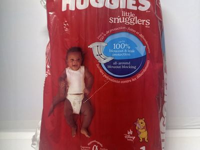 Huggies Little Snugglers Baby Diapers Size 1 32 Count