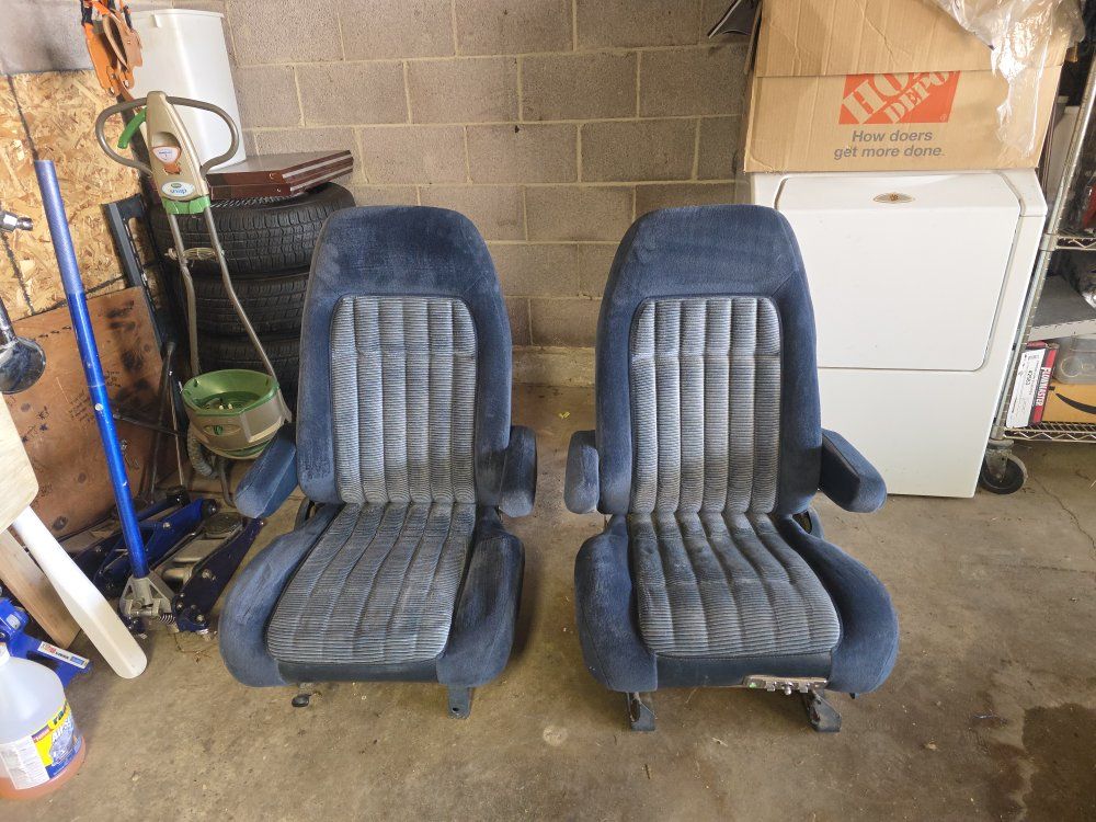 I have 2 front seats for a Chevy or Gmc